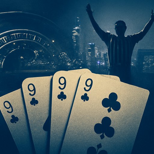 MJ77 باکارا کارڈز کا قریبی منظر