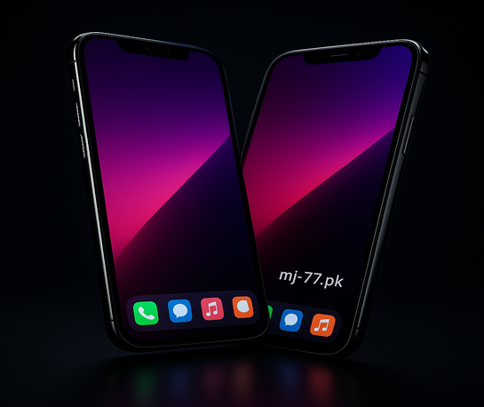 mj77 showcases the Game Pakistan mobile app preview.