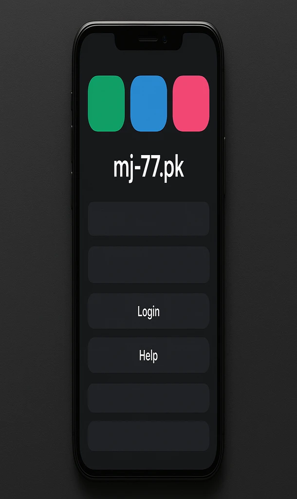 mj77 offers a preview of the Game Pakistan mobile app.